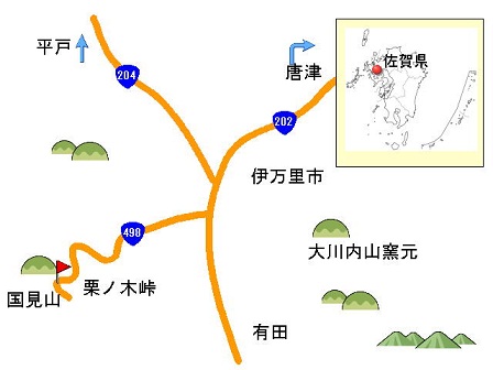 栗ノ木峠map