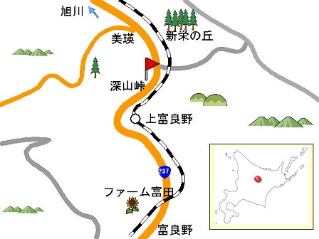 深山峠map